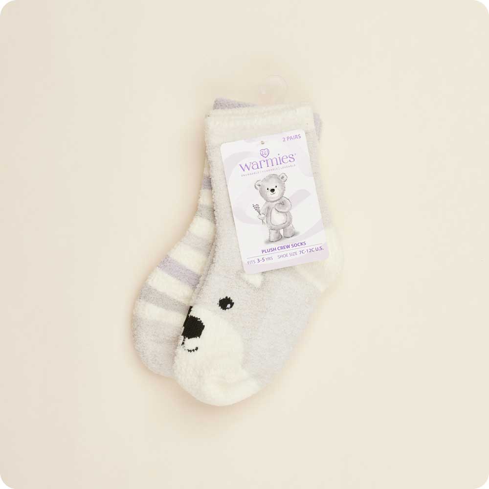 Marshmallow Bear Non-Slip Socks - Gentle Warmth