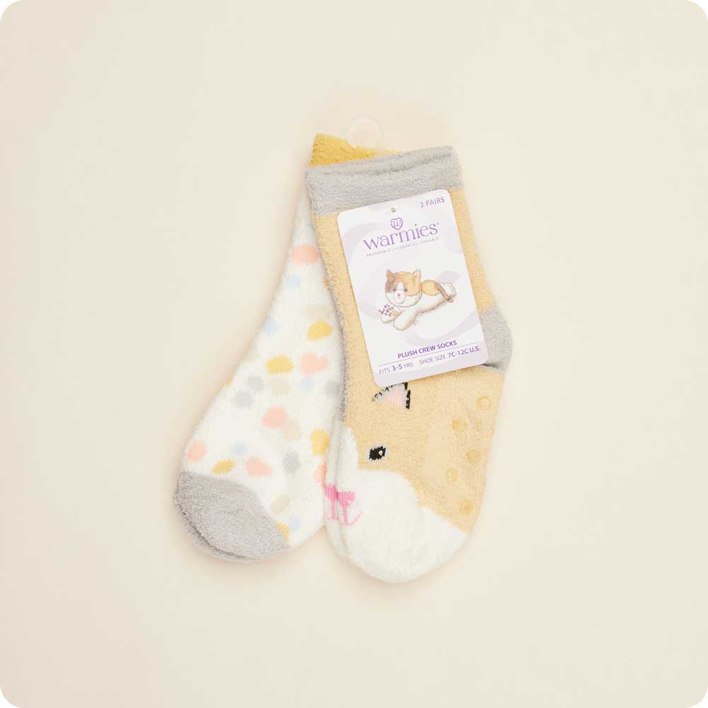Calico Cat Non-Slip Socks - Soft Warmth