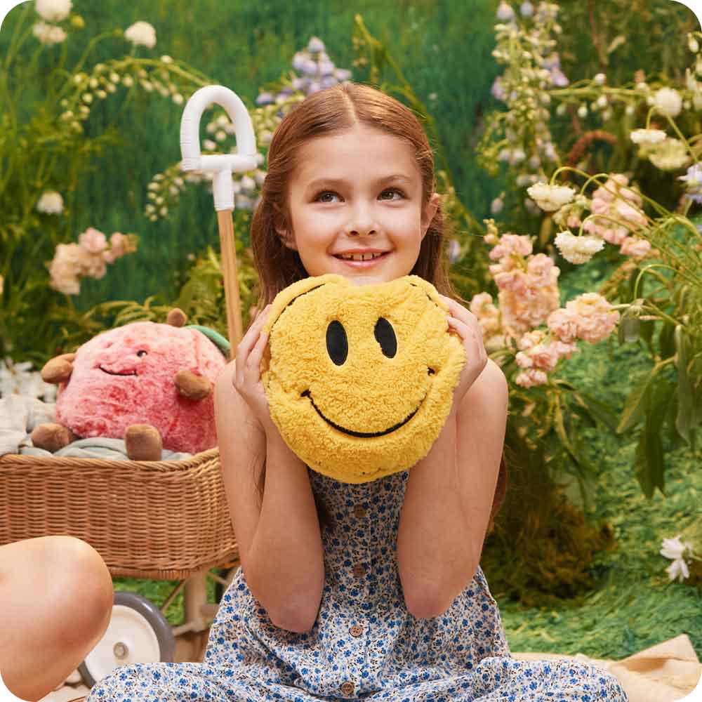 Smiley Face Warmies - Soft Glow