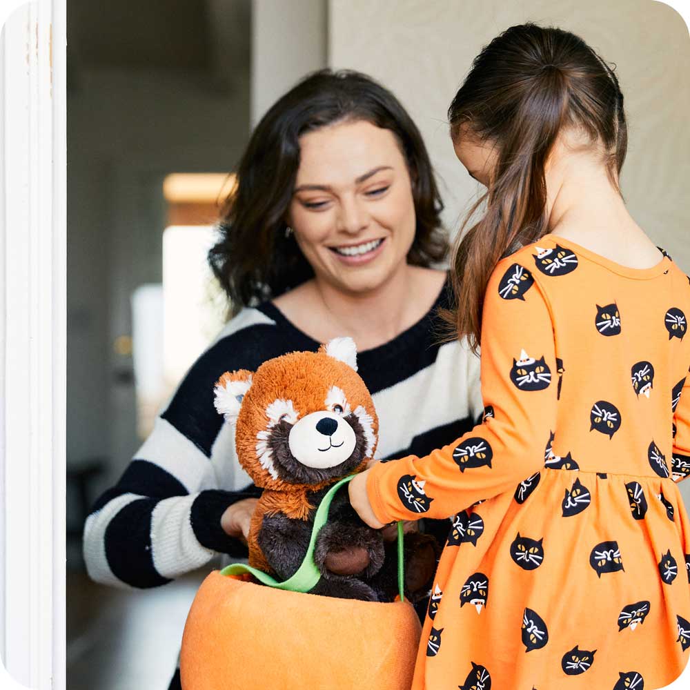 Red Panda Warmies - Cozy Glow