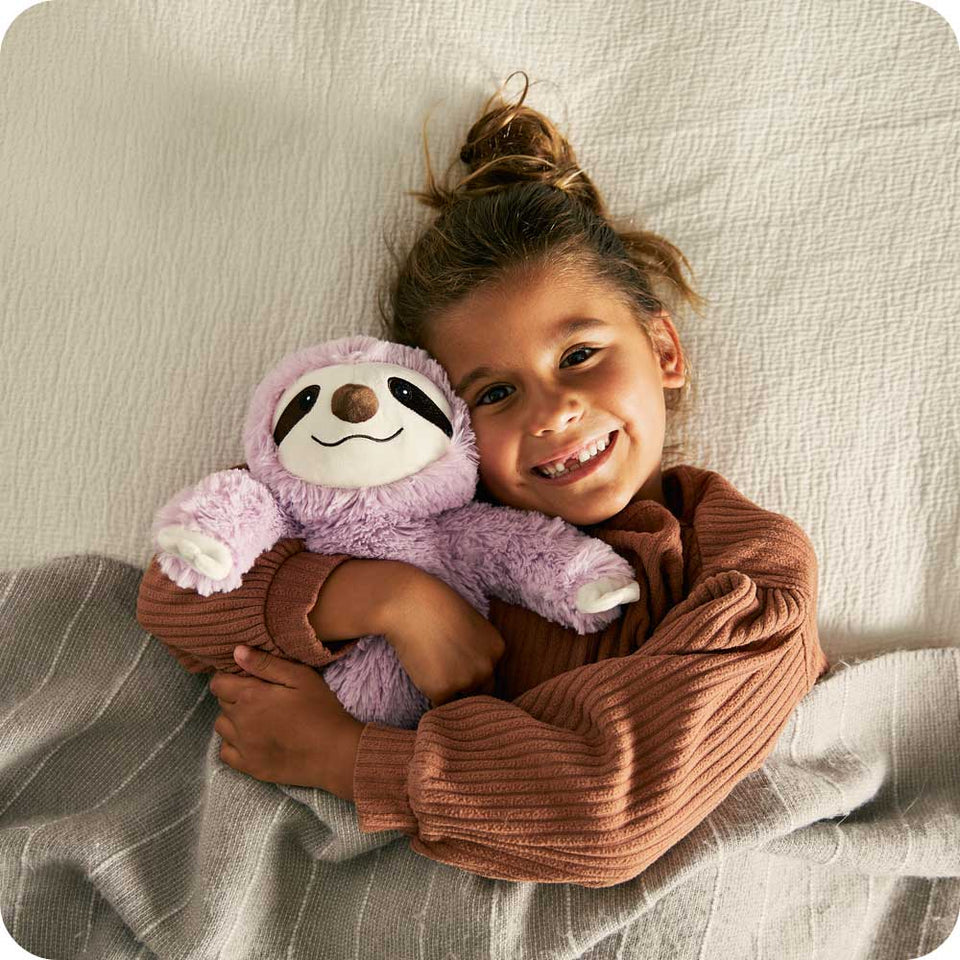 Purple Sloth Warmies - Modern Blend