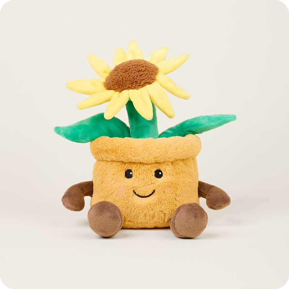 Yellow Flower Pot Warmies - Easy Spritz