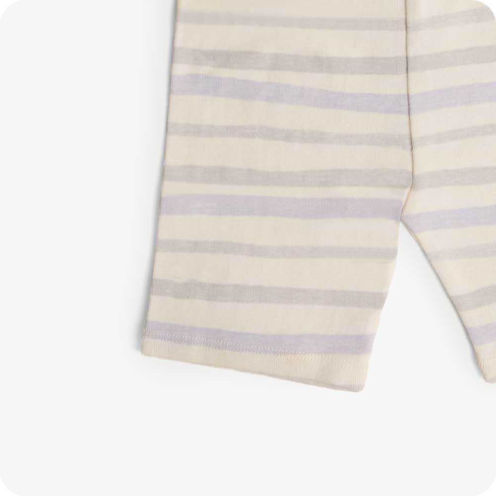 Marshmallow Bear Shorties Pajamas - Soft Warmth