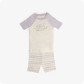 Marshmallow Bear Shorties Pajamas - Soft Warmth