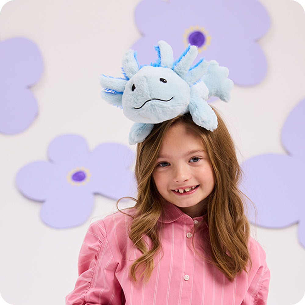 Blue Axolotl Warmies - Warm Blend
