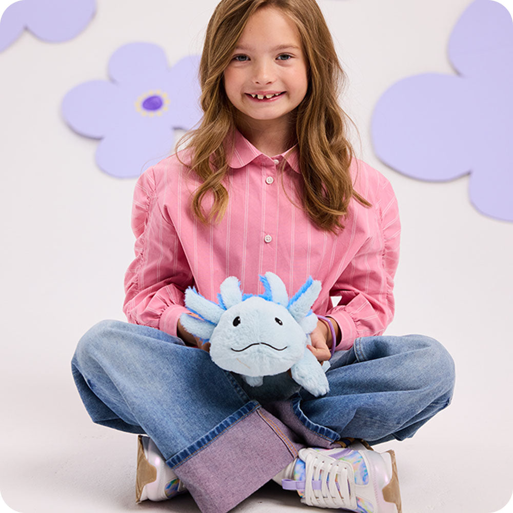 Blue Axolotl Warmies - Warm Blend