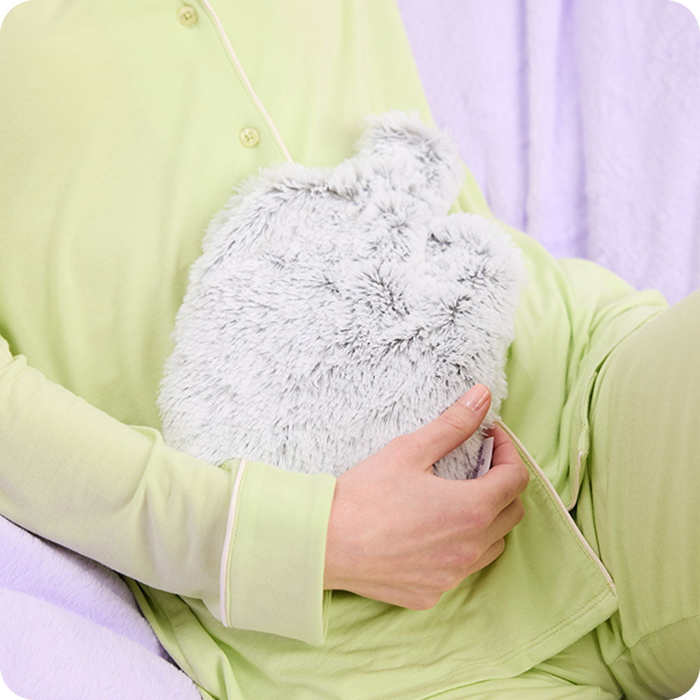 Marshmallow Gray Bottle Warmies - Everyday Ease