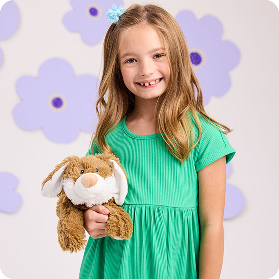 Brown Bunny Warmies - Daily Scent