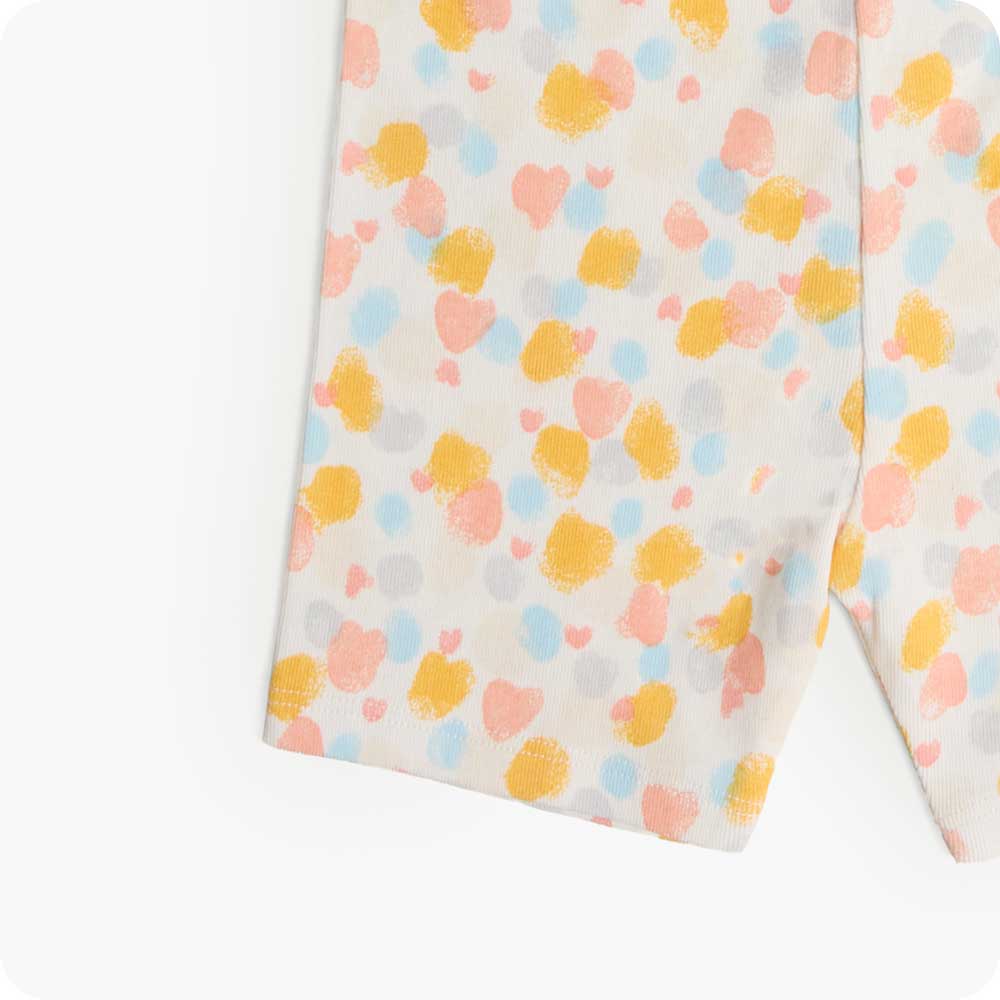 Calico Cat Shorties Pajamas - Quiet Comfort