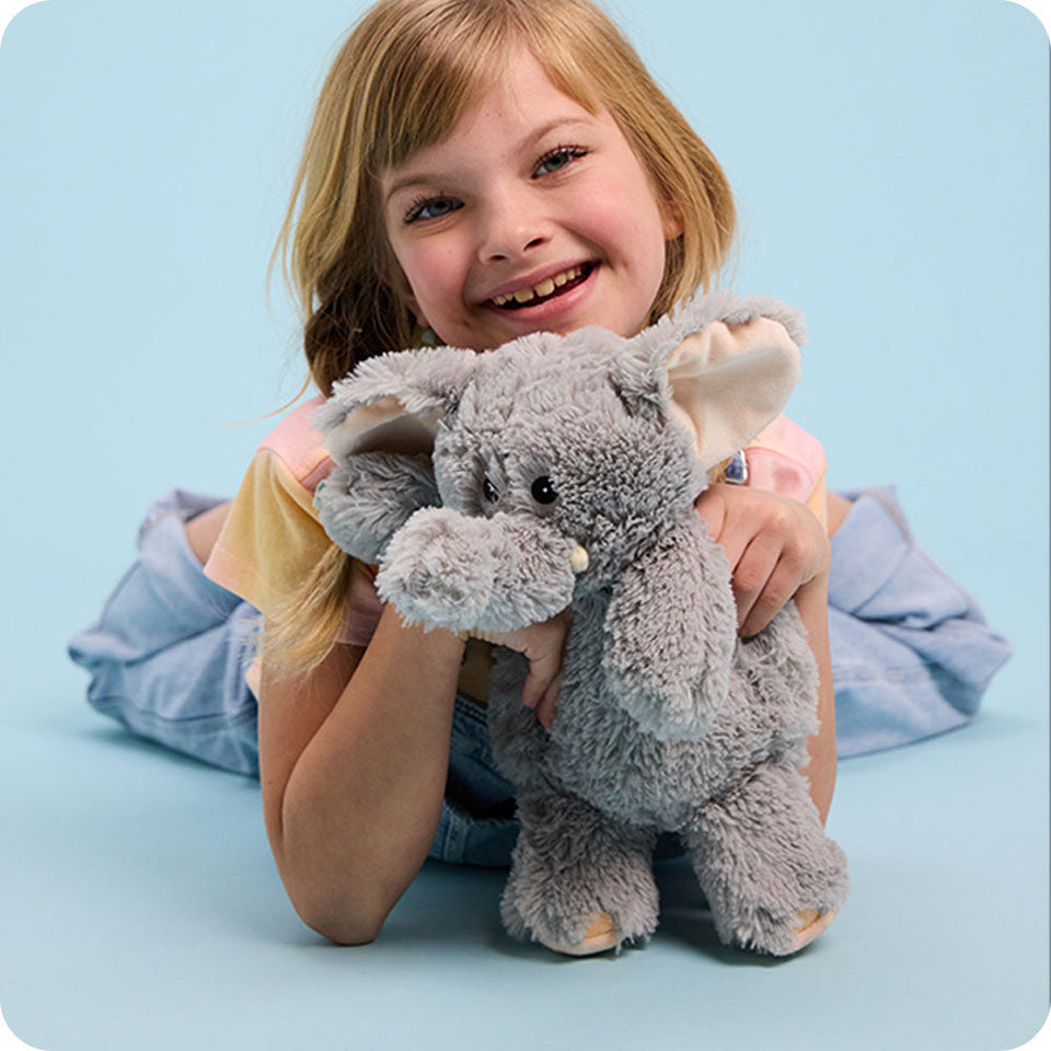 Gray Elephant Warmies - Home Glow