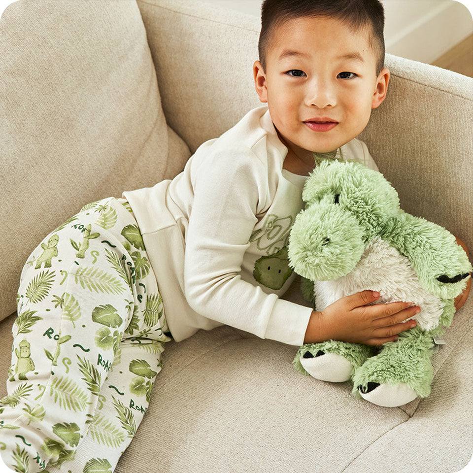 Green Dinosaur Warmies - Bright Scent