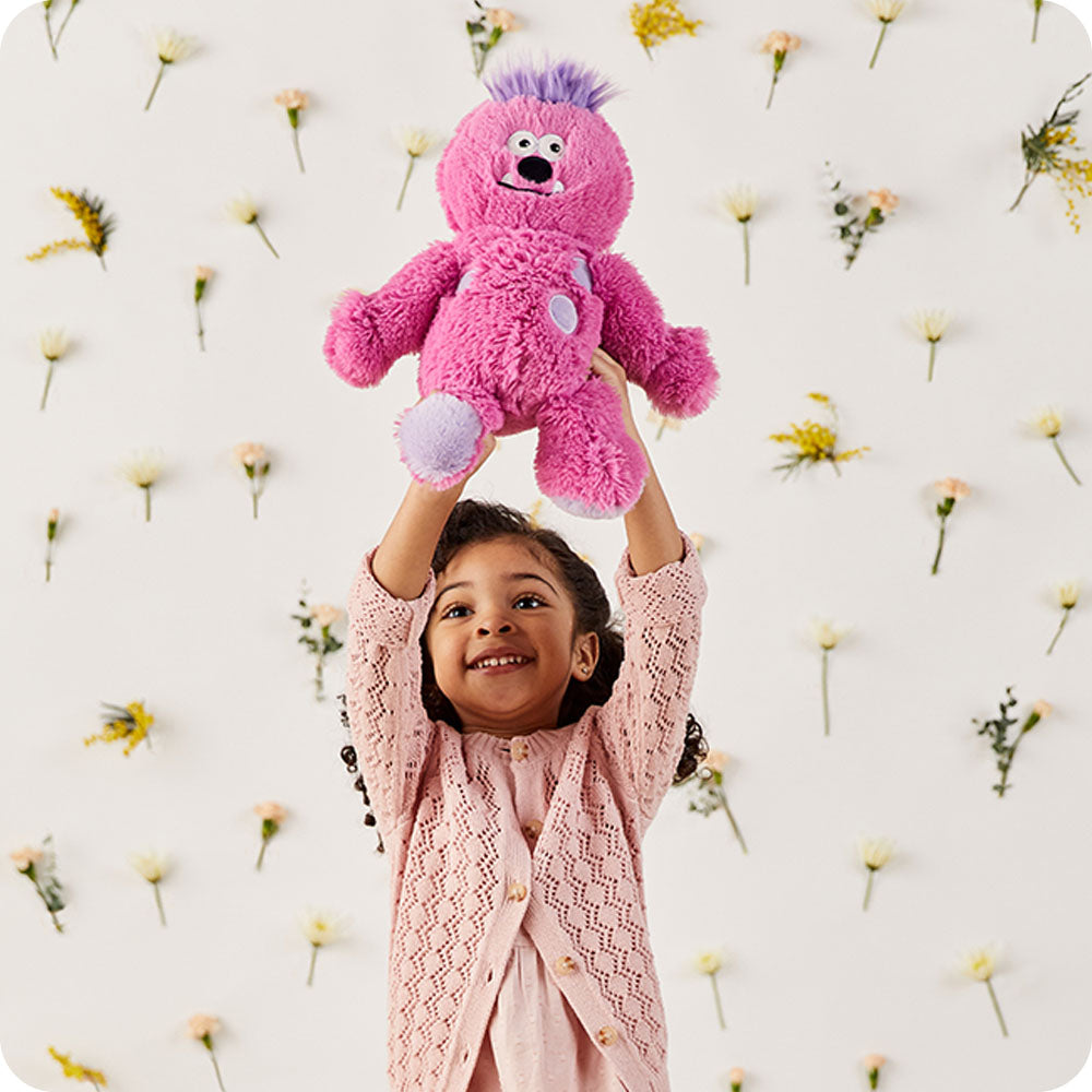Pink Monster Warmies - Clean Mood