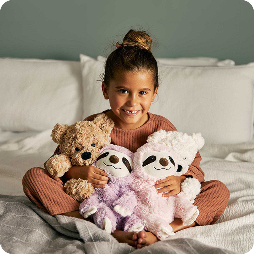 Purple Sloth Warmies - Modern Blend
