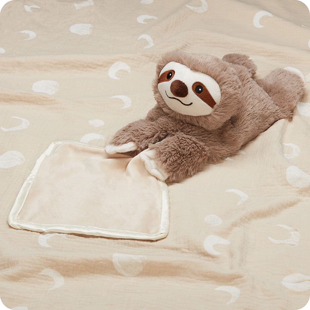 Sloth Blankie Warmies - Classic Notes