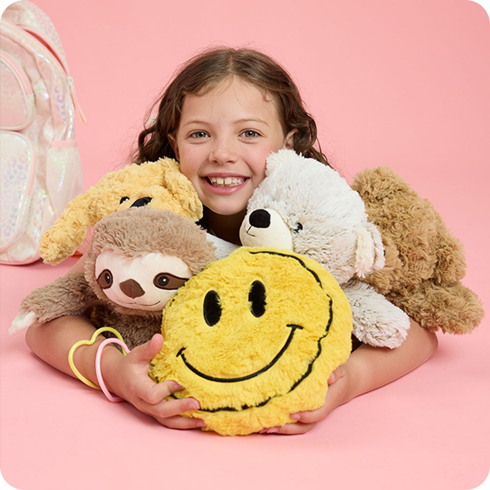 Smiley Face Warmies - Soft Glow
