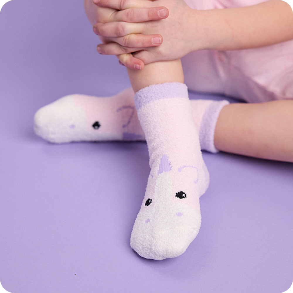 Unicorn Non-Slip Socks - Bedtime Ready